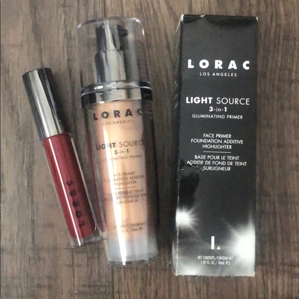 Lorac Primer and Lip gloss!